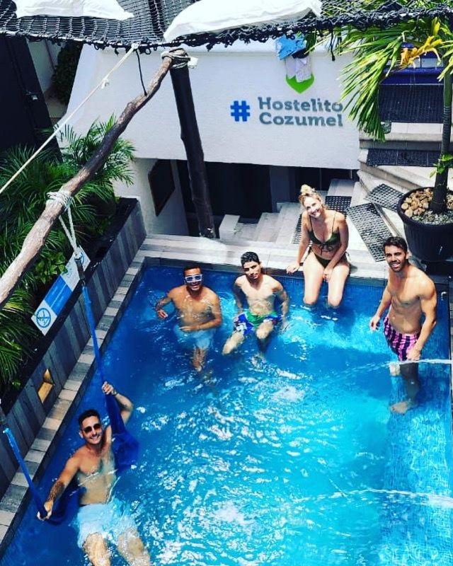 Hostelito Hotel 코수멜 외부 사진